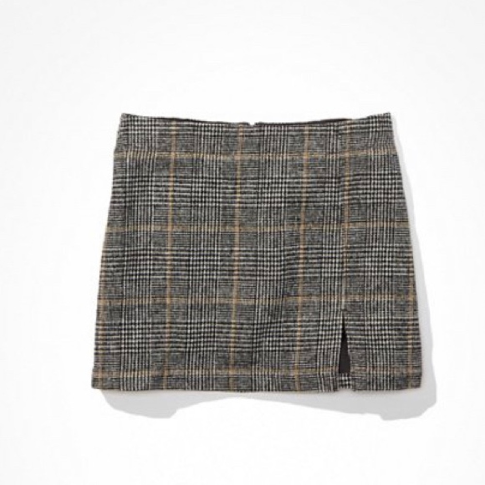 NWT plaid mini skirt